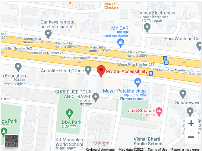 Pivotal Accessibility Branch Office Map