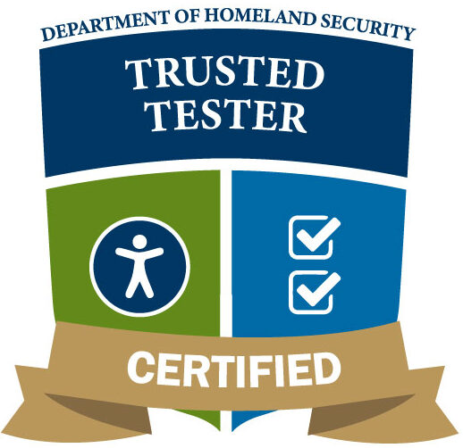 Department of Homeland Security Trusted Tester Certified